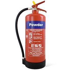Dry powder extinguishers