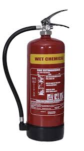 Wet chemical extinguishers